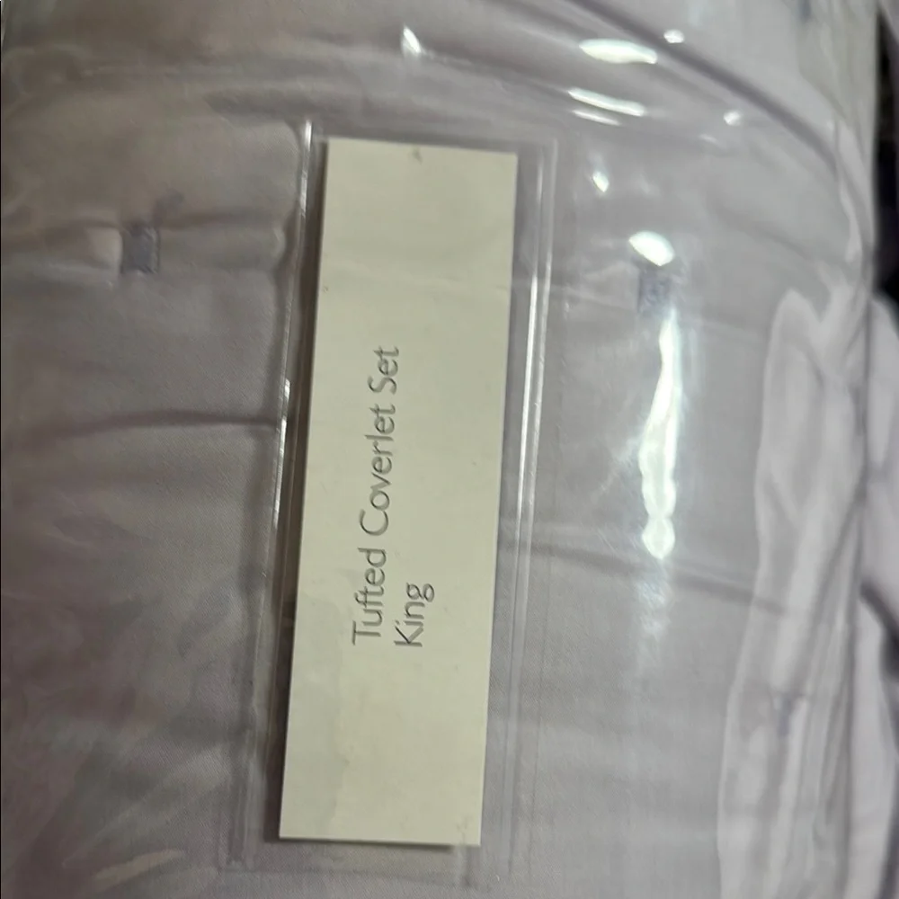 Sky Purple Comforter Set Luxurious Bedding include matching pillow shams